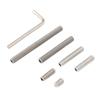 Pool Cue Weight Screws 0.2oz 0.4oz 0.5oz 0.8oz 1.0oz 1.5oz Billiards Cue Stick Weight Bolts Set Universal Fit for Mezz