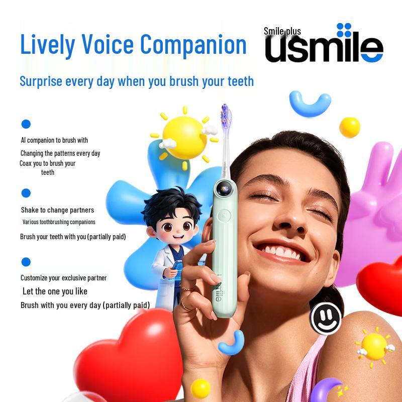 usmile Y50 AI Smart Sonic Electric Toothbrush CN Plug (adapter Included)
