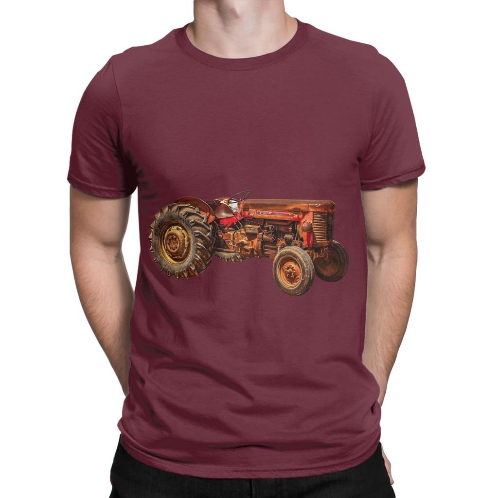 Rusty Massey Ferguson Tractor154 Graphic Funny 100 Cotton TShirt Massey Ferguson Tees Tops For Unisex