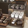 Stackable Cup Storage Rack 3 Layer Mug Storage Shelf New Cup Display Cabinet  Kitchen Accessories