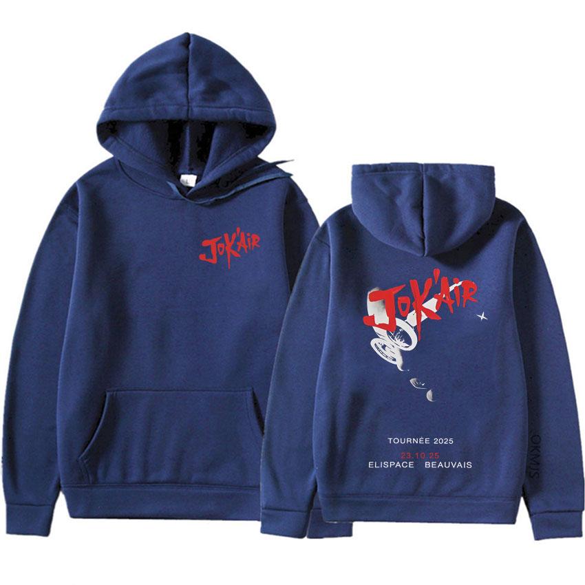 Women Graphics Print Hoodie World Tour Jokair Rapper Y2k Pullovers Music Album Spring Autumn Sweatshirts