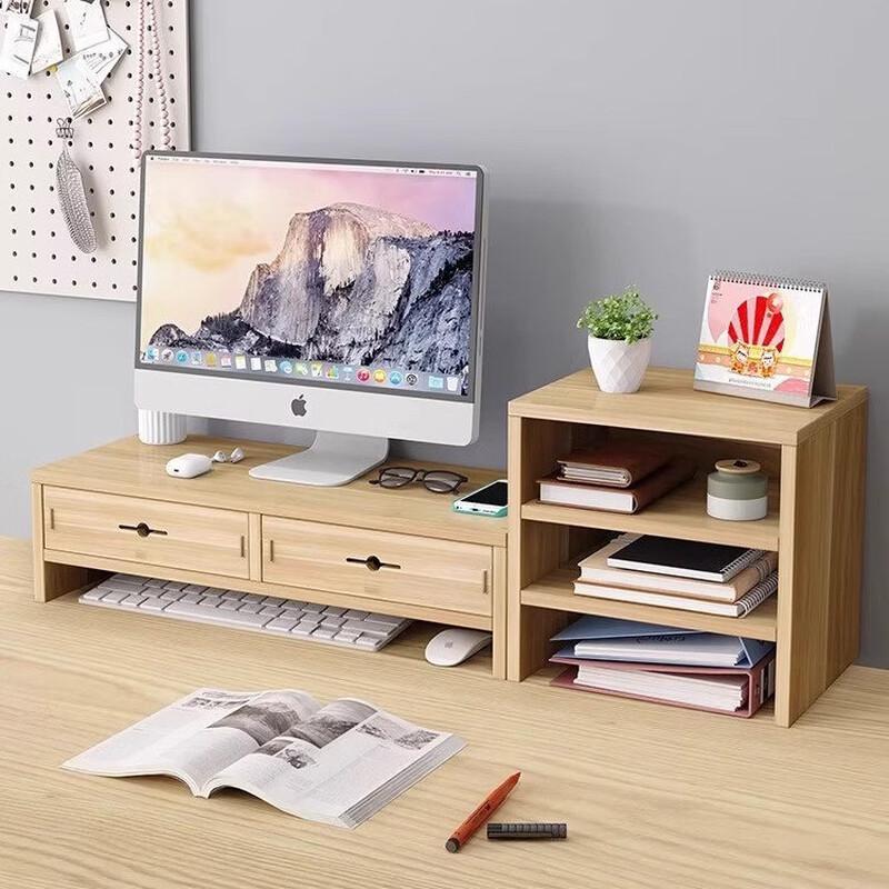 OLOEY Computer Monitor Riser Stand with Storage