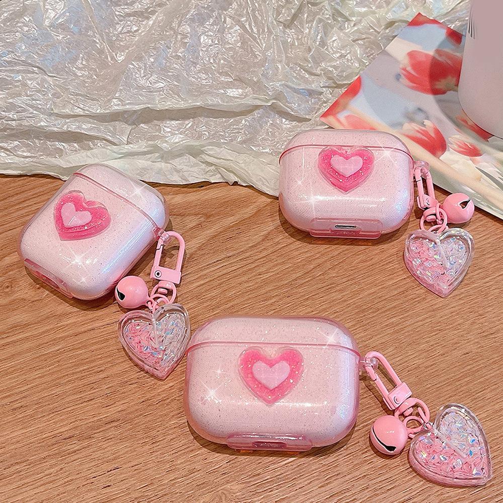 AirPods pro1 glitter love crystal apple 1st generation bluetooth headset case for AirPods 1 /1/1P
