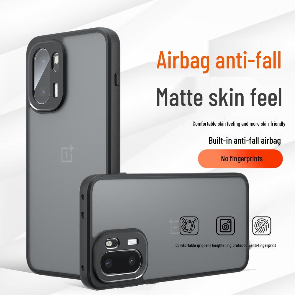 Compatible OnePlus ACE6 Supreme Phone Case - OnePlus Turbo6 Matte Skin-Feel Semi-Transparent Protective Case 1+15R