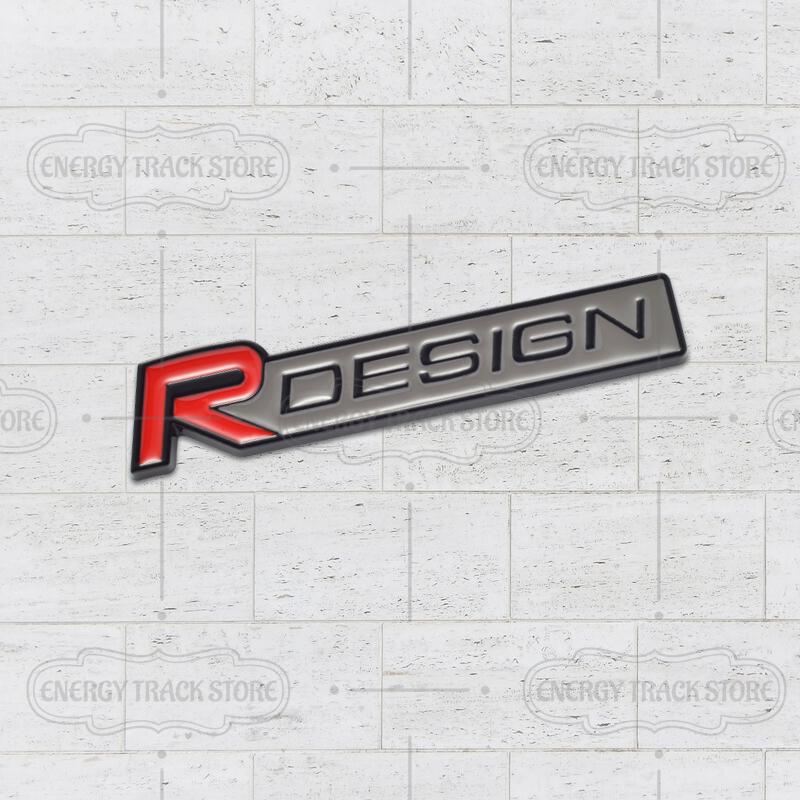 Samolepka na auto Logo R Design Znak na přední mřížku Znak na boční blatník Znak na zadní kufr Pro Volvo V60 S40 S60 XC40 XC60 XC90 V90 V70 XC70 C70
