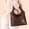Vintage Women's Tote Bag Large Capacity Shoulder Crossbody Bag Commuter Underarm Bag