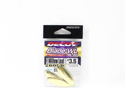 Decoy BL-5G Willow Blade Złoty Rozmiar 3,5 x 4 sztuki (2580)