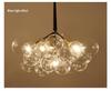 Nordic Romantic Bubble Lamp - Creative Glass Pendant for Children's Room, Living Room, or Restaurant.