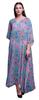 Bimba Tie-Dye Ladies Kaftan Holiday Loungewear Maxi Dress Beach