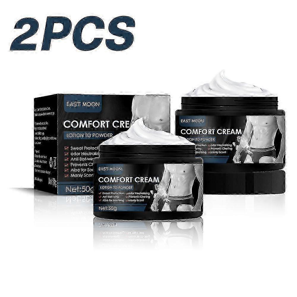 2026 1/2pcs Ball Deodorant Comfort Cream For Men Protects From Sweat Odor Irritation