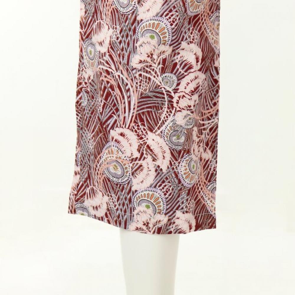 Venus 100s Cotton Geometric Flower Pajamas Vpaa218w