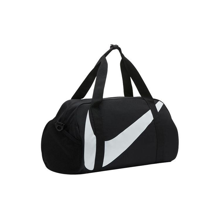 Nike Logo Adjustable Shoulder Strap Fabric Gym Bag Unisex Bags Black DR6100-010