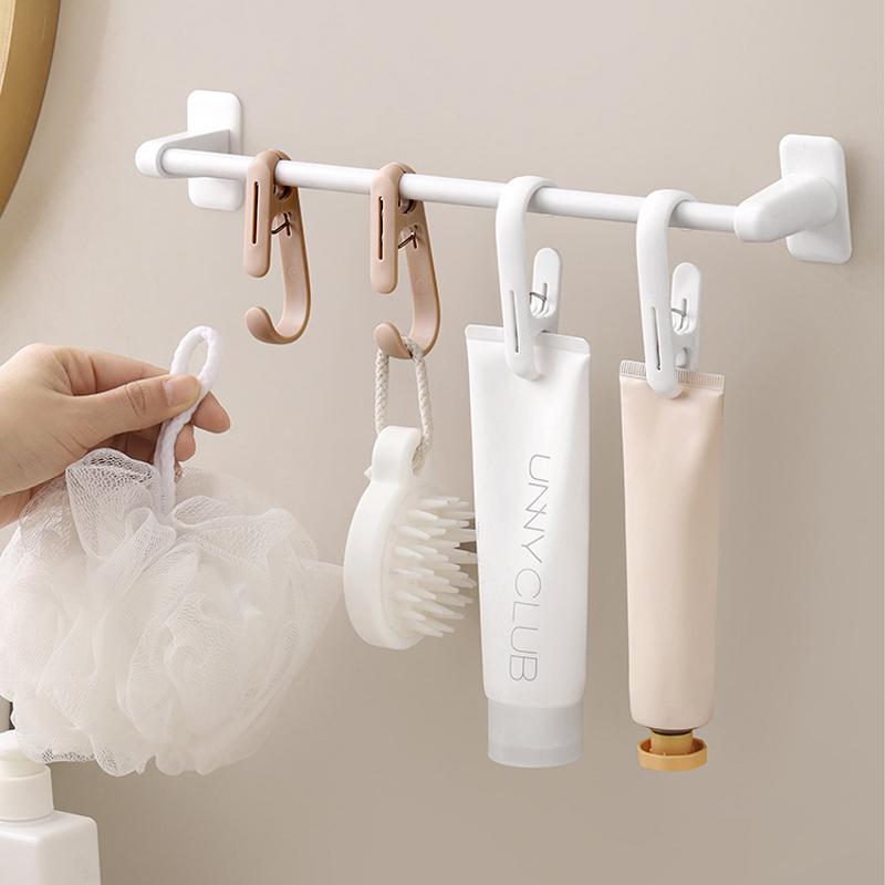 10pcs Plastic Clothespins Strong Anti-Rust Beach Towel Clips Windproof Laundry Clothespins Fixed Peg for Towel Coats Socks