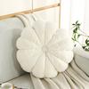 Nordic Small Bunny Fur Pumpkin Seat Cushion For Living Room Decor And Office Comfort
