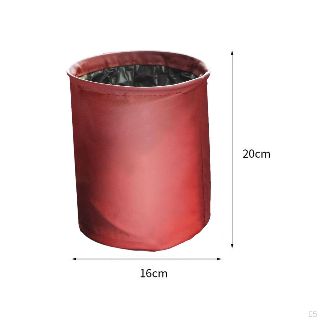 Foldable Car Trash Can Hanging Garbage Bin Large Capacity Multipurpose Universal Bag