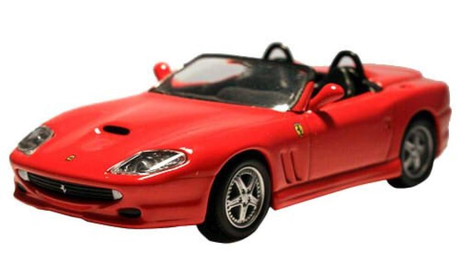 

Kyosho Коллекция миниатюрных автомобилей Ferrari 5 Ferrari 550 Barchetta Pininfarina Красный 1/64