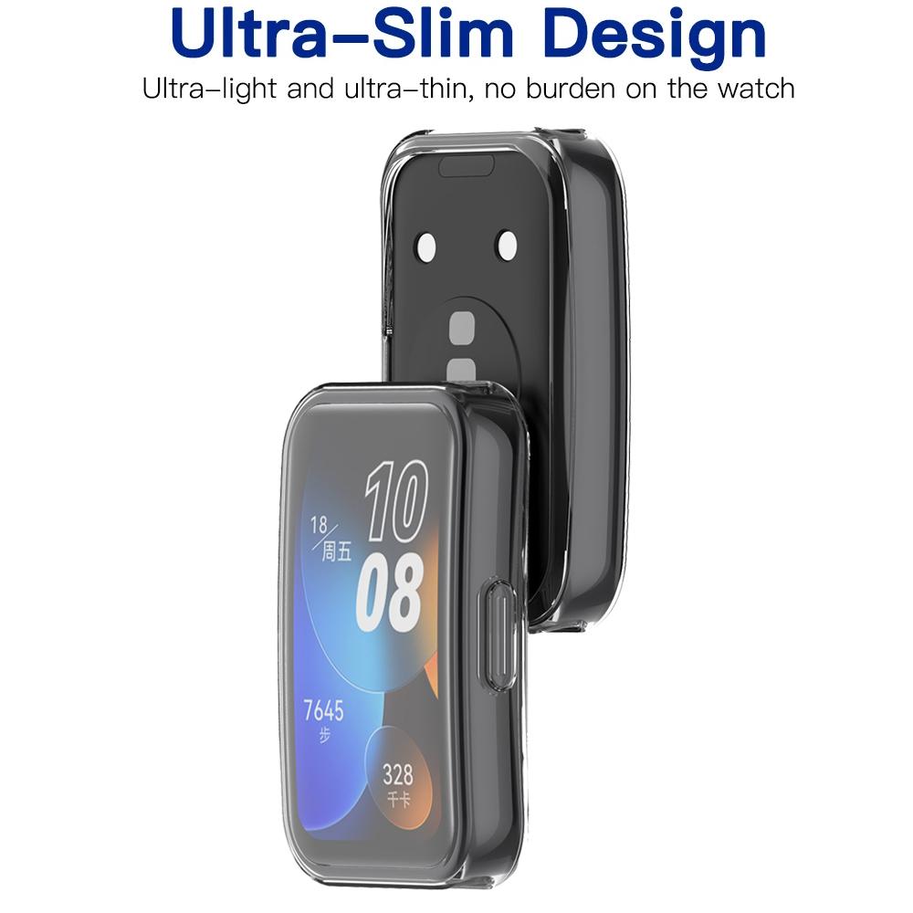 TPU Soft Protective Cover Case For Huawei Band 8 Full Cover Protective Shell Watch Cases For Huawei Band 8 Smart Watch