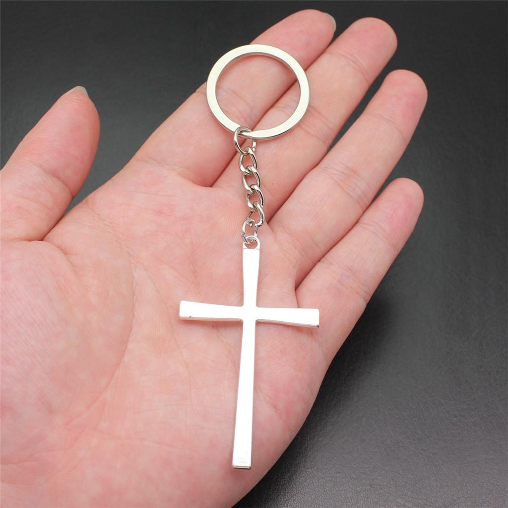Cross Key Ring Girl Jewelry Evening Kawaii Fittings