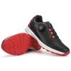 Men's Waterproof Breathable Golf Shoes with Fixed Spikes and Buttons