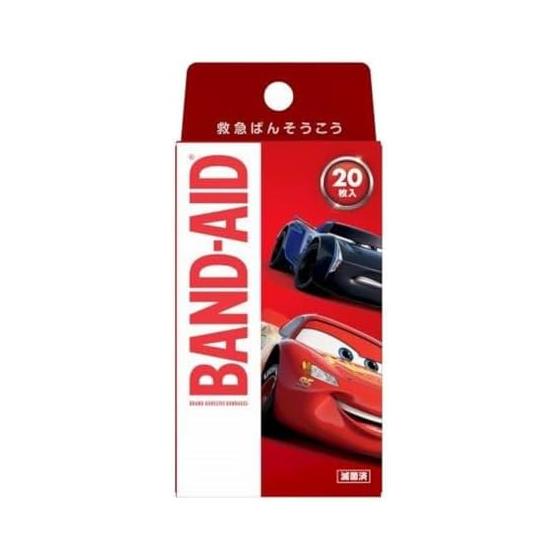 Пластырь Character Cars 20 штук Bandai