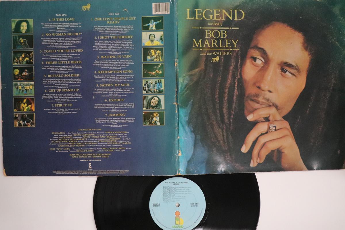 

LP Record BOB MARLEY THE WAILERS Legend The Best Of Bob Marley And 901691 ISLAND RECORDS 1984 US Reggae Ska Dub Used