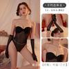 Sexy Lingerie Sexy Temptation Onesie Women Open Crotch Passion Perspective Hot Slim Fit
