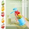 Liquidificador Elétrico USB 40W 6 Liquidificador Elétrico Mini Portátil Liquidificador Misturador de Frutas Extratores Liquidificador Elétrico Rápido Smoothie Fabricador de Gelo
