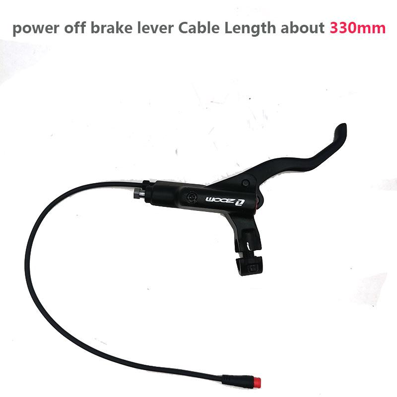 Zoom H875E MTB Hycline Ebike Hydraulischer Scheibenbremssattel 2-Kolben Power-Off Elektrofahrrad 160mm/180mm Rotoren Montageadapter