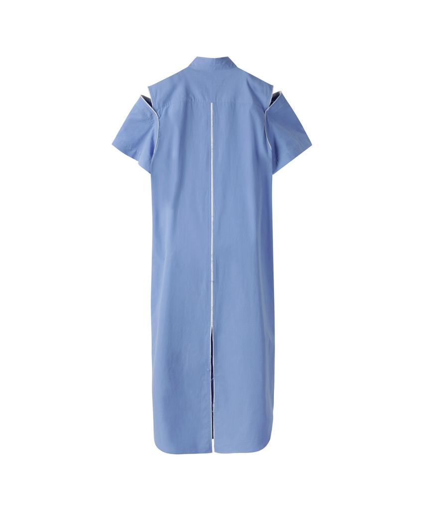 RECODE Slit Shoulder Shirt Dress_Rqdam24584Bux