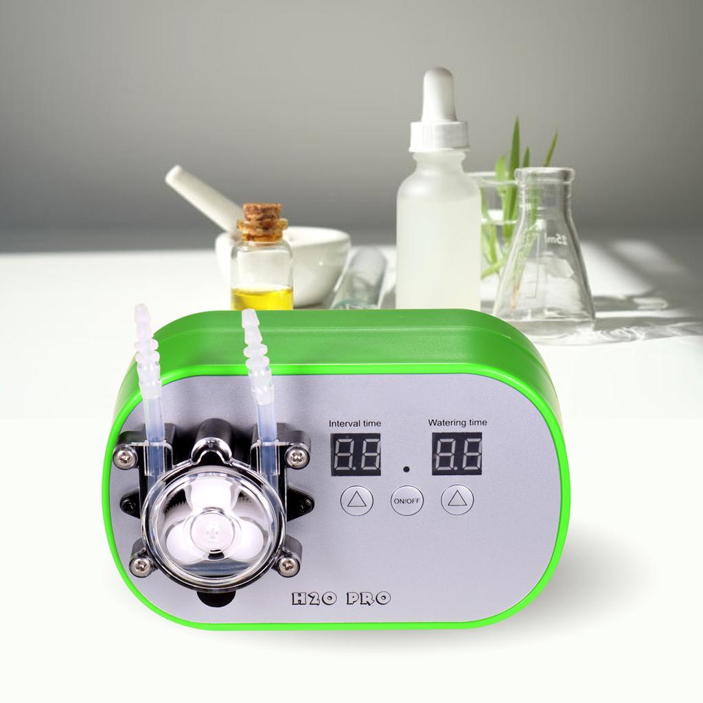 GROTHEN Timed Dosing Peristaltic Pump Metering Pump Smart Watering Device Amount Timing Control with 5 Meter Hose 160ml