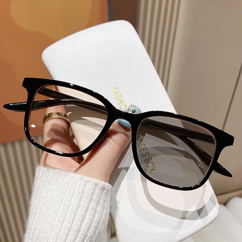 

Новые модные солнцезащитные очки для вождения на открытом воздухе от близорукости, квадратная большая оправа, защитные очки от УФ-излучения Uv380, солнцезащитные очки, очки с рефракцией до -4.0 -4.0