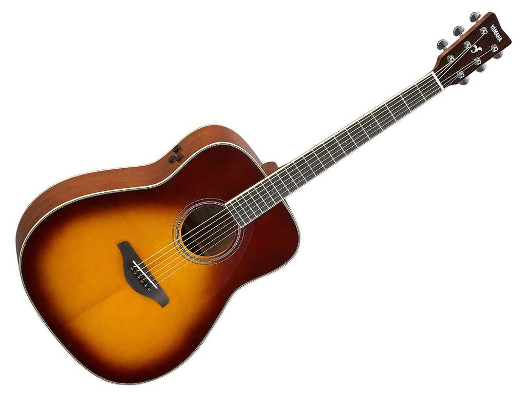 YAMAHA YAMAHA Guitar Transacoustic Guitar BS Can Use Reverb and Chorus Without Using Amps or Effects Soft Case Included FS-TA