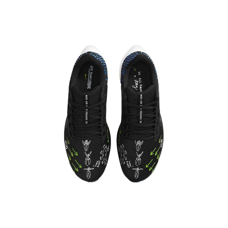 New Nike X Joy Yamusangie Air Zoom Pegasus 38 'Running Thoughts Black' DM3274-001
