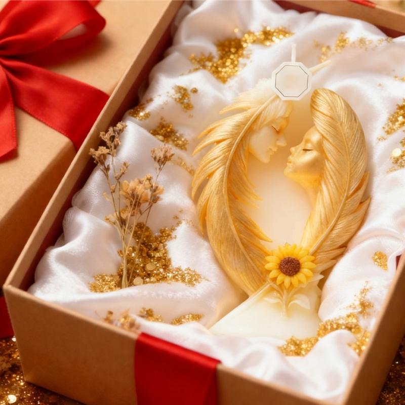 Food Grade Silicone Mould With Unique Wing Sun Art For Safe Candle Making Crafting Projects And Home Decoration
