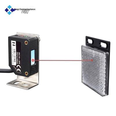 LQL-318MNC Square Laser Retro-Reflective Photoelectric Sensor