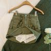 Spicy Girl High-Waisted Denim Mini Skirt - Autumn 2025 Korean Retro Style
