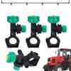 4Pc External Thread Agricultural Sprayer Fan Shaped Spraying Nozzle for Agriculture Spraying Nozzle For Plant Spraying Nozzle
