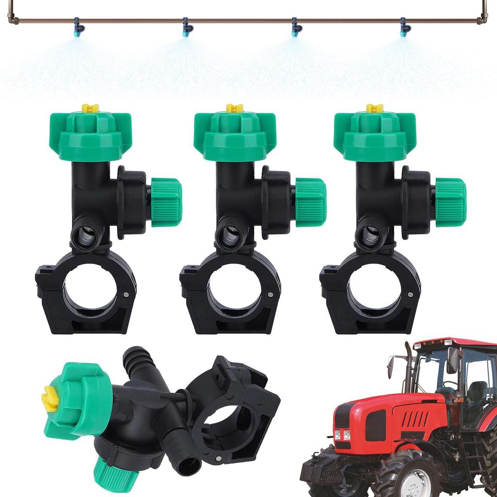 4Pc External Thread Agricultural Sprayer Fan Shaped Spraying Nozzle for Agriculture Spraying Nozzle For Plant Spraying Nozzle