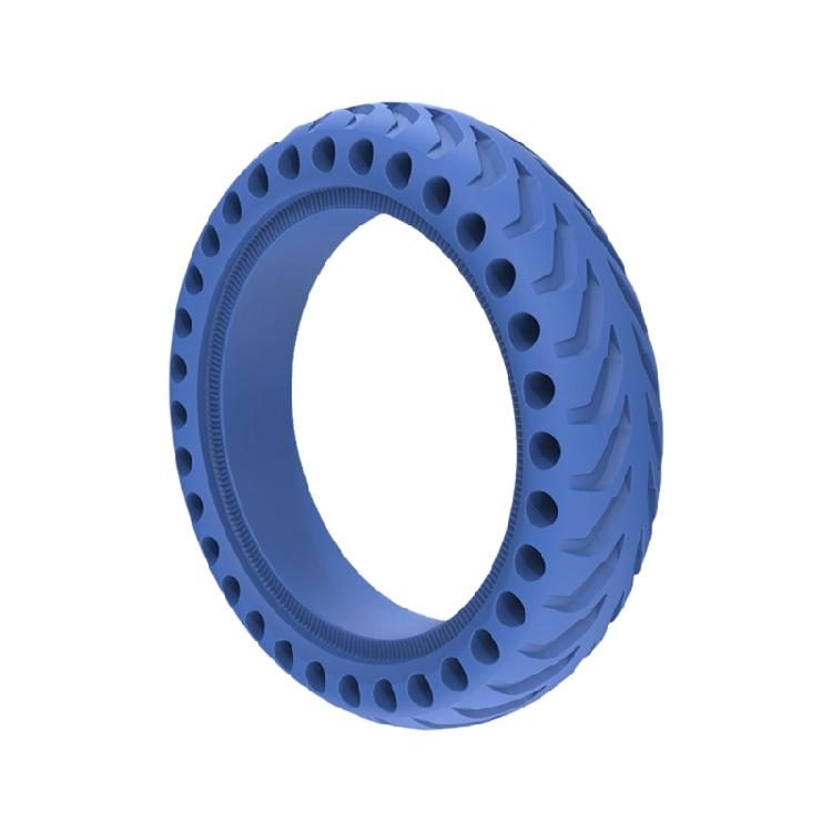 

Электрический скутер, шина 8,5 дюймов, нескользящее, высокая прочность, резиновое колесо с сотовой технологией для M365, для плавной езды синий