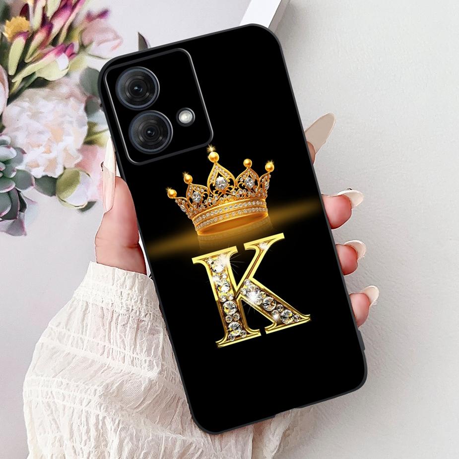 For Motorola Moto G84 Case XT2347-1 New Luxury Letters Cover Soft Silicone Phone Case For Moto G54 G 84 MotoG54 MotoG84 5G Shell