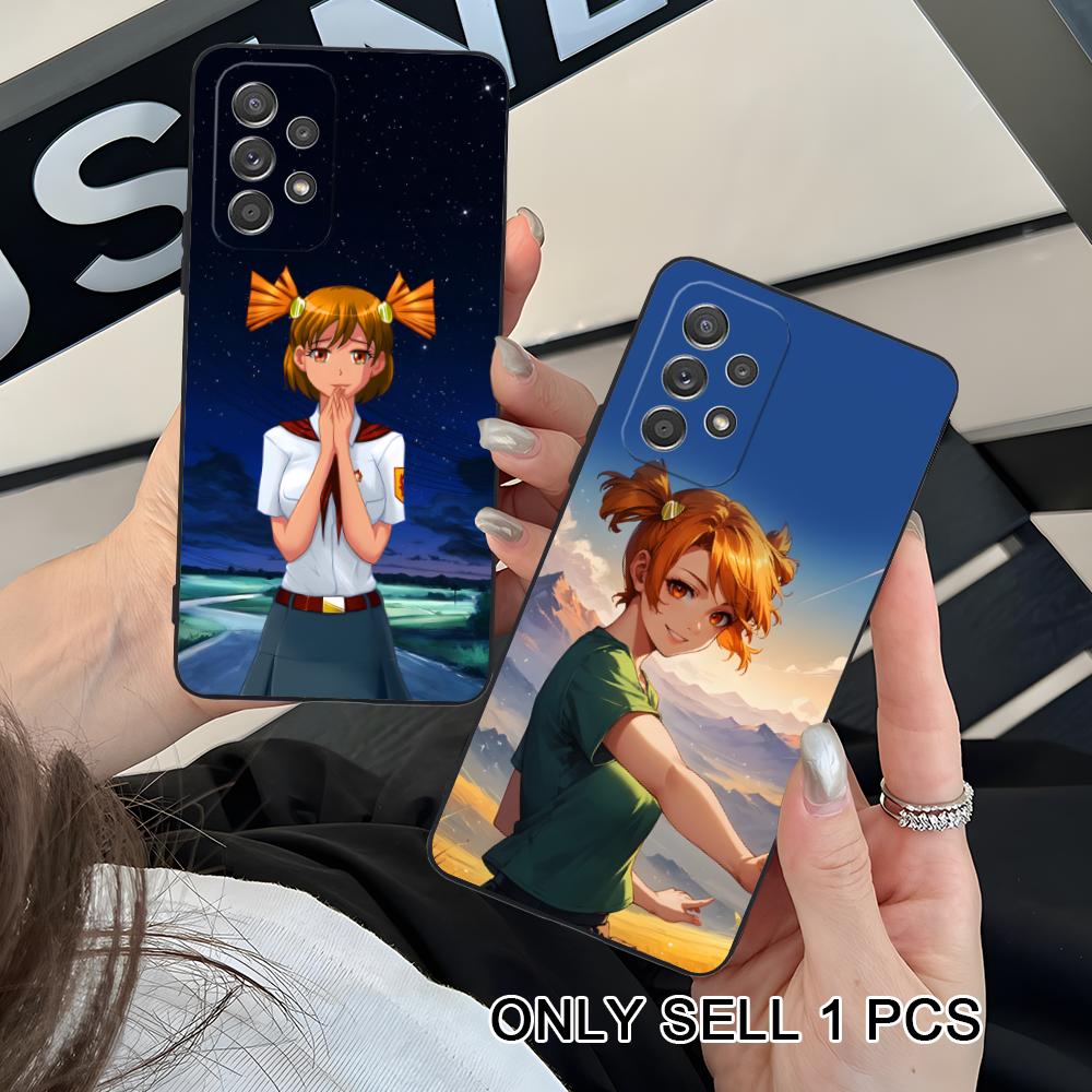 Everlasting Summer Alisa Matte TPU Mobile Phone Case for Samsung Galaxy A56 55 54 53 52 51 36 35 34 23 16 15 5G Colorful Cover