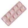 Silicone Egg Shape Mold Tray with 10 Cavities for Ice Chocolate Jelly Baking and DIY Crafts Flexible Design