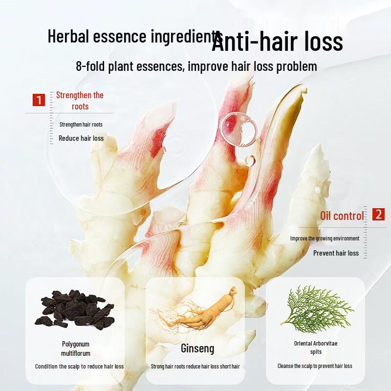 Fu Cao Ji Ginger Anti-Hair Loss & Strengthening Shampoo