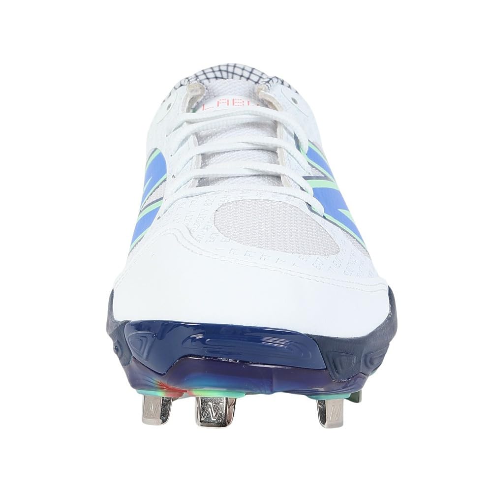 New Balance 3000v7 Metall L3000IT7 2E Baseballschuhe Größe 2025 Modell (Weiß, 26.0, Herren) -