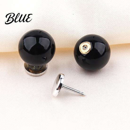 Anti-exposure Buttons for Women 5Pcs Fake Pearl Clothing Removable Decorative Brooch Pins No No-sew Shirt Sew Safety Pins Neckline Embellishment,