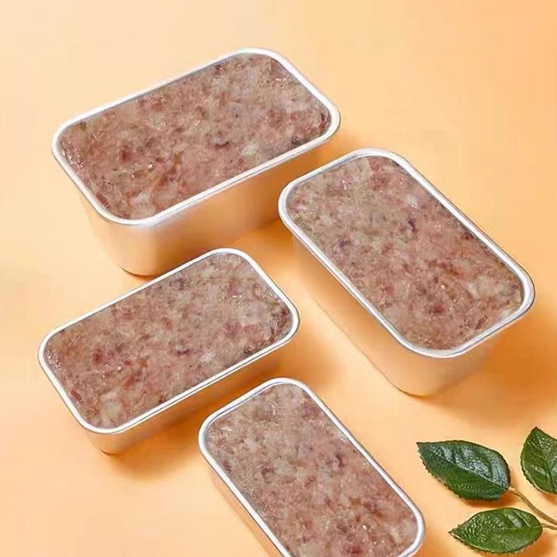 Aluminum Alloy Lunch Meat Preservation Box Cake Baking Tray Loaf Pan Kitchen Baking Tools Rectangular Bread Mold