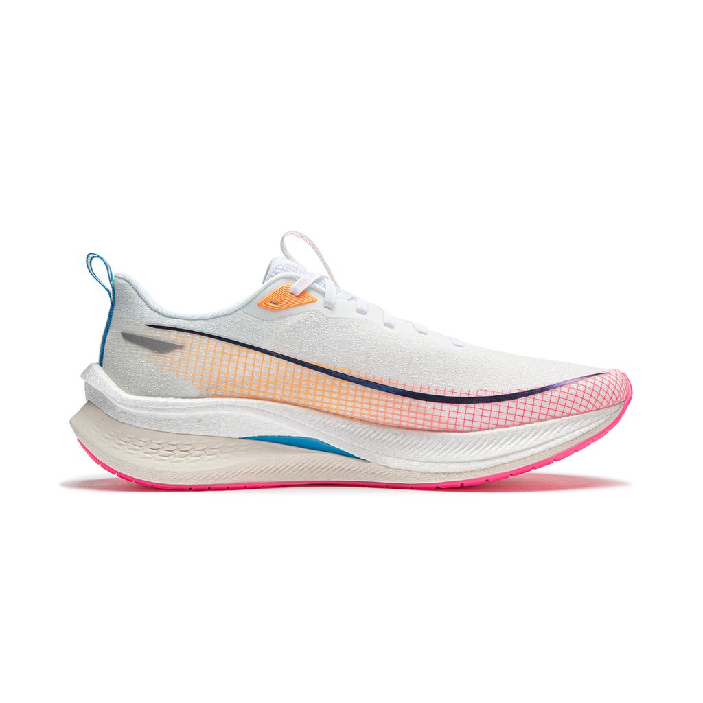 Li Ning Red Rabbit 7 Pro High Resilience Lightweight Breathable Shock Absorption Support Low Top Running Shoes Men Sneaker Standard-White ARPV025-5