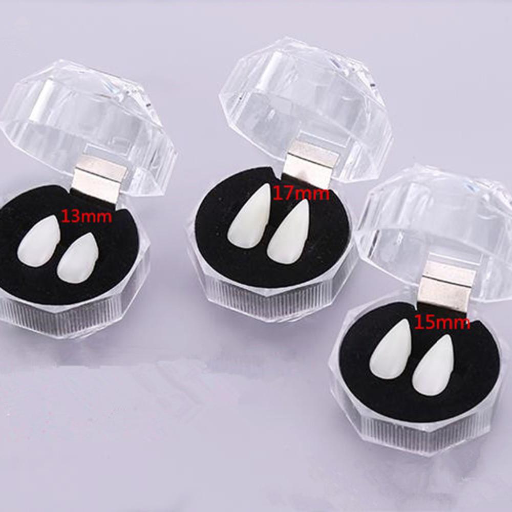 Clown Dress Vampire Teeth Halloween Party Dentures Props Zombie Devil Fangs Tooth With Dental Gum