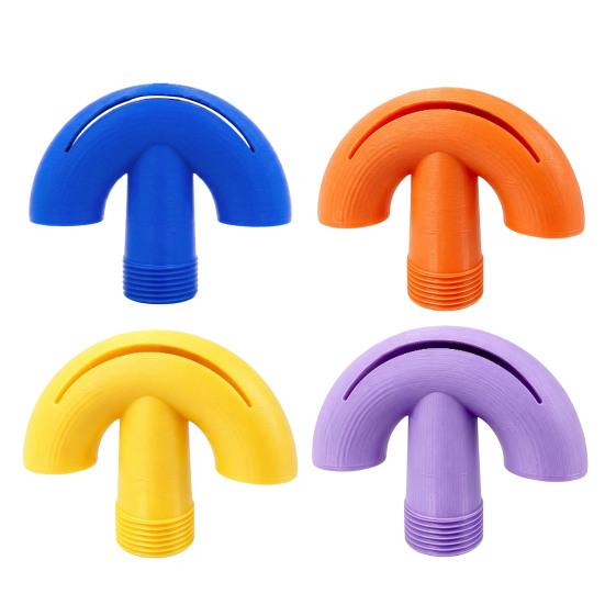 Pool Aerator Fountain Arc Shape Swimming Pool Aerator Cooling Sprinkler 3/4" Universal Fit for Inground Pools Summer Cooling