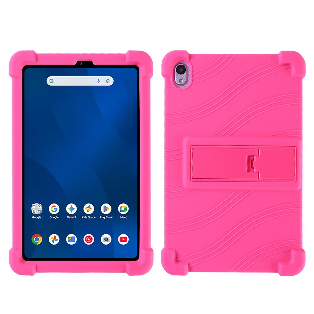 For ONN 7 inch Tablet 2026 Model Case, Soft Silicone Shockproof Protective Cover with Adjustable Stand